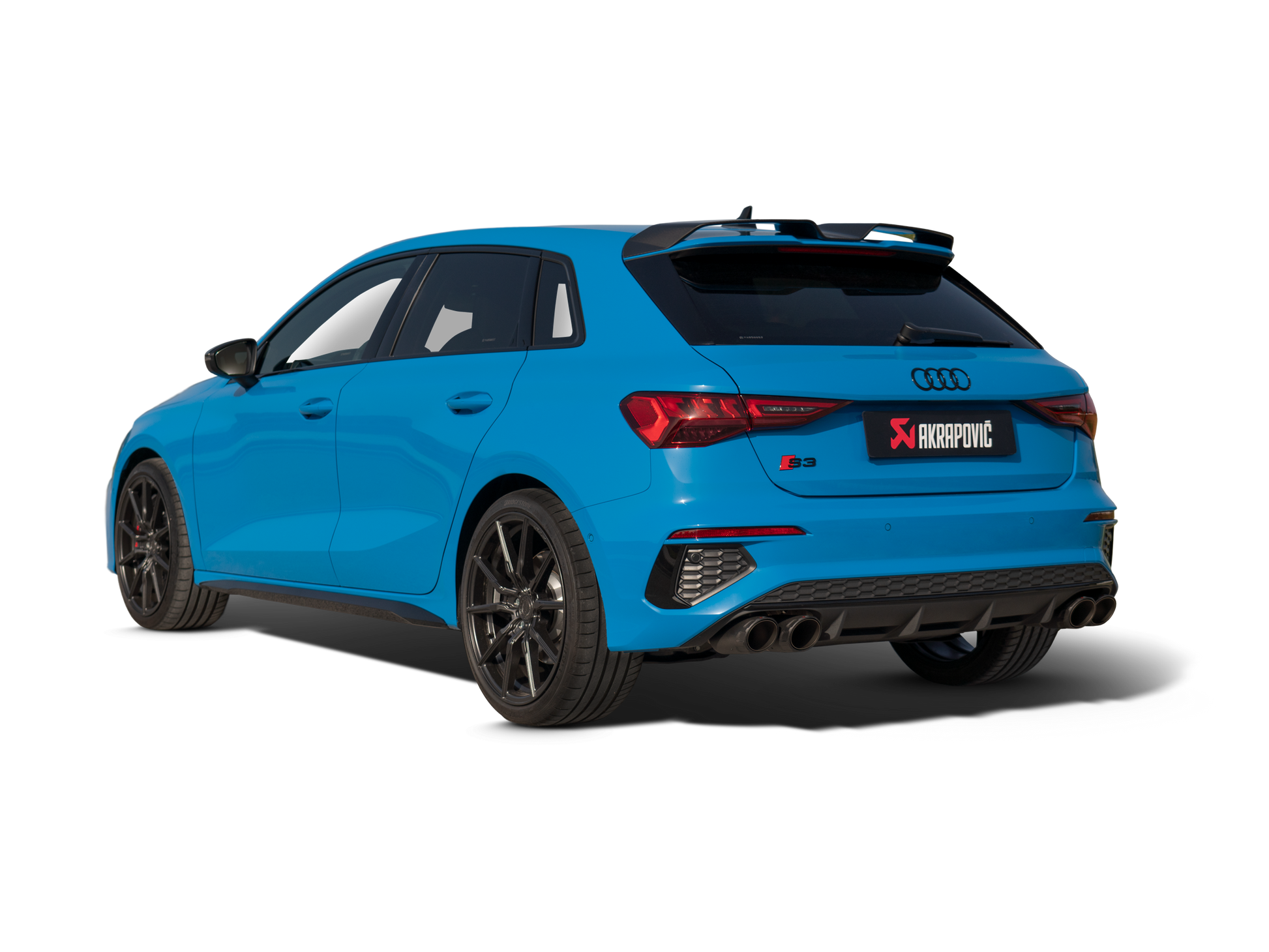 Audi S3 8Y Sportback avec échappement Akrapovič – vue 4
