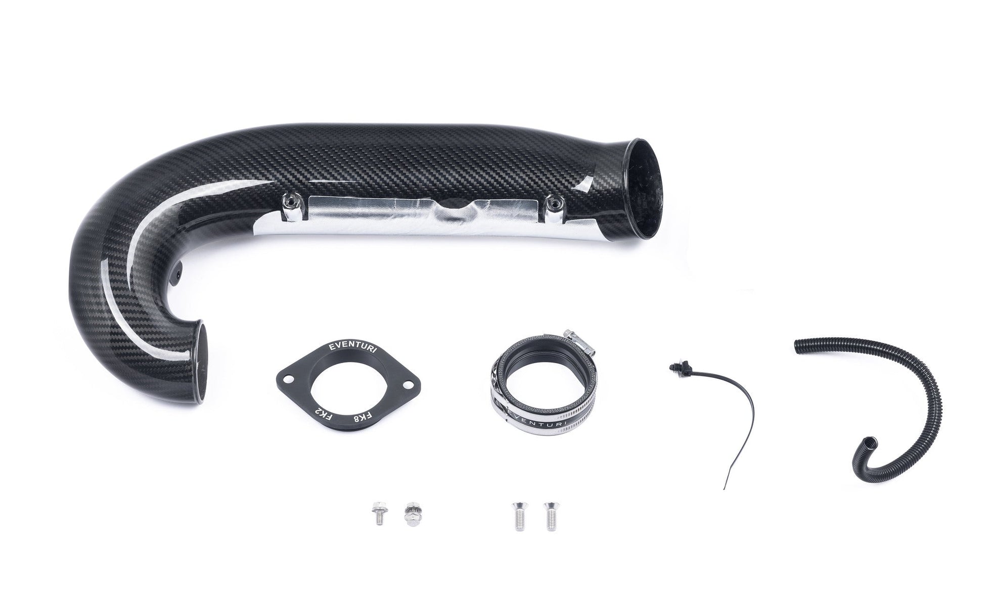 Eventuri – Tube turbo carbone pour Honda Civic Type R FL5 – vue 1
