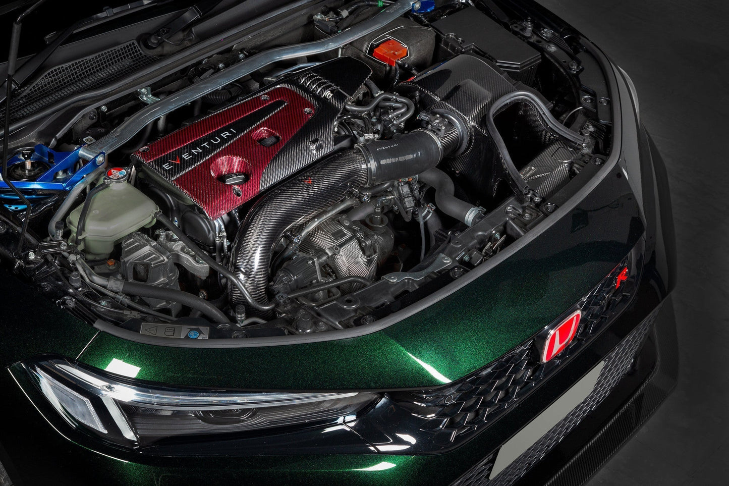 Eventuri – Tube turbo carbone pour Honda Civic Type R FL5 – vue 3