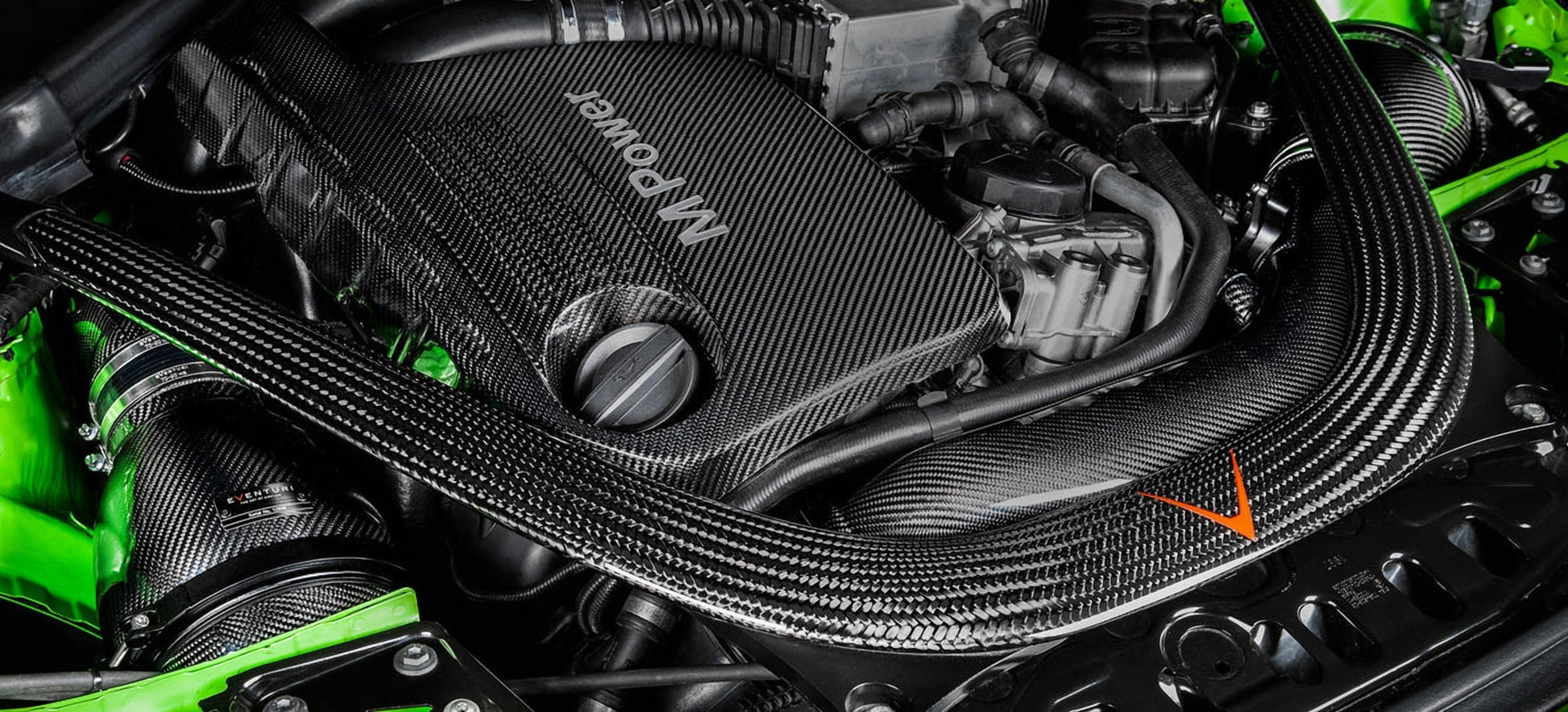 Admission d'Air Eventuri pour BMW M3 F80/M4 F82 F8x – détail 5