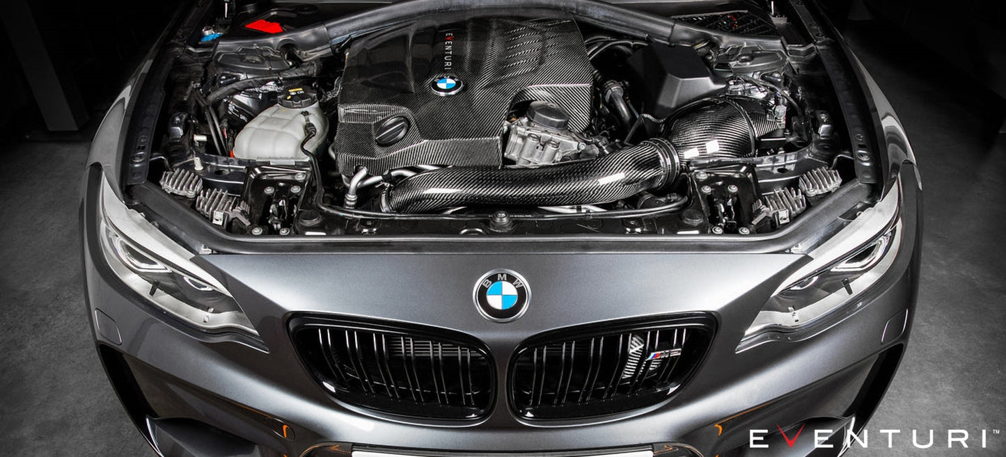 Admission d'Air Eventuri pour BMW M2 F87 (non-compétition), F2X M135i, M235i, F3X 335i, 435i – vue principale