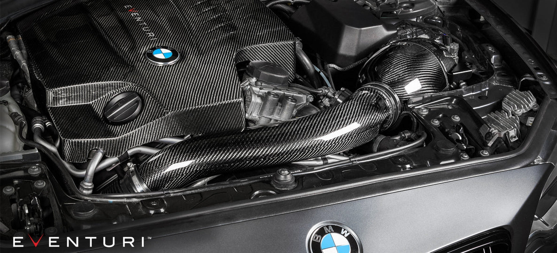 Admission d'Air Eventuri pour BMW M2 F87 (non-compétition), F2X M135i, M235i, F3X 335i, 435i – détail 3