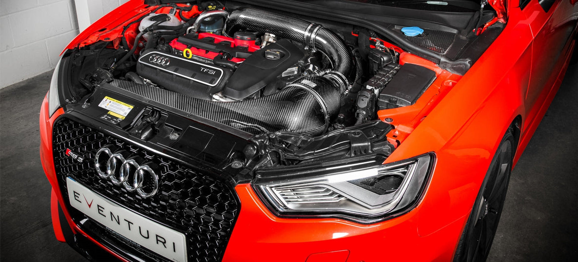 Admission d'air Eventuri pour Audi RS3 Gen 1 – détail 3