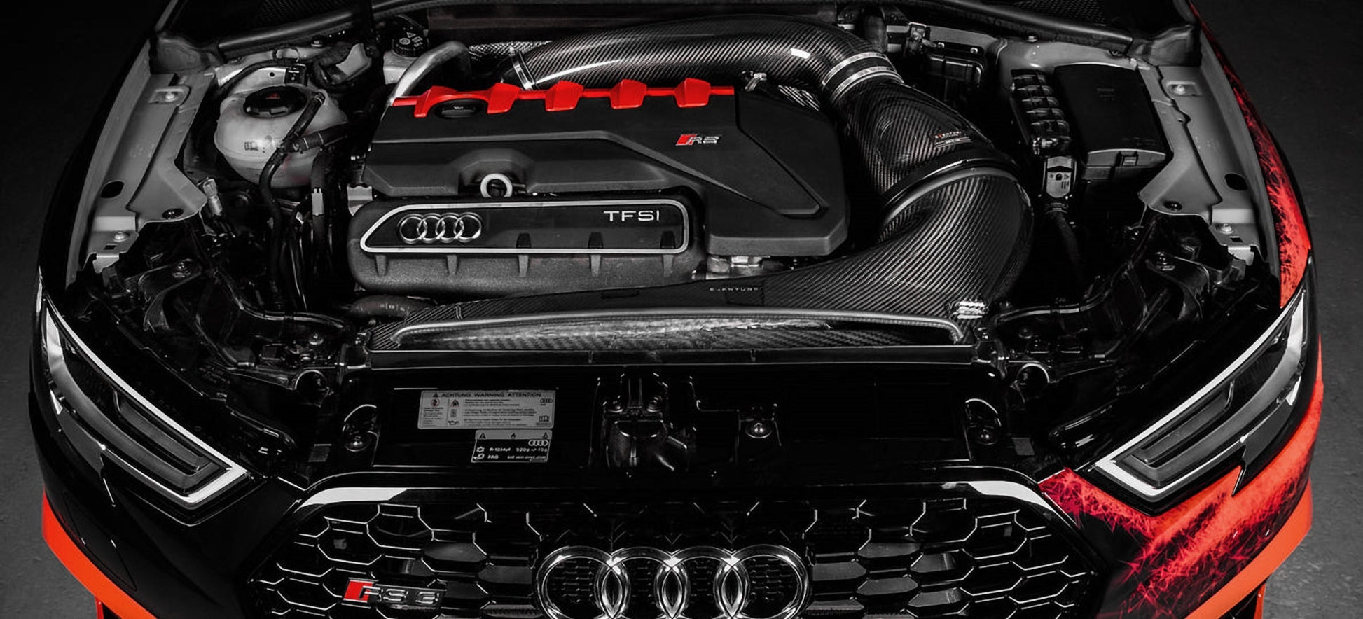 Admission d'air Eventuri pour Audi RS3 8V Gen 2 | Performance Optimisée / Moteur DAZA et DWNA – vue principale