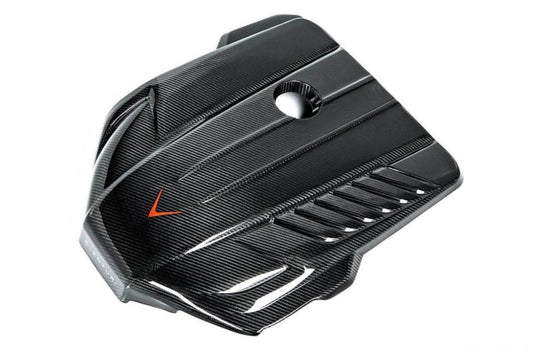 Eventuri – Cache moteur carbone Toyota Supra A90 (B58) – vue principale