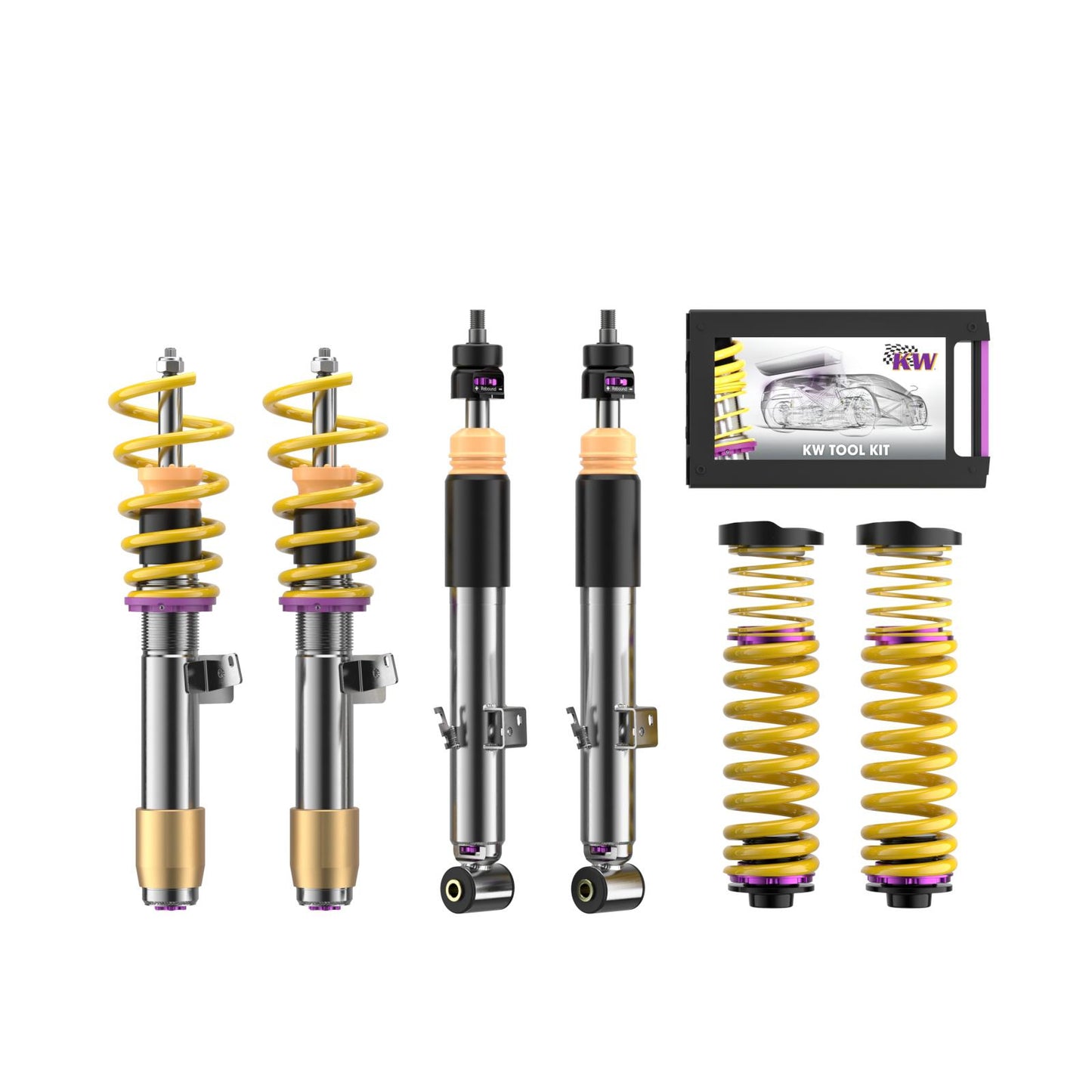 KW V3 inox – BMW M2 G87 / M3 G80 / M4 G82