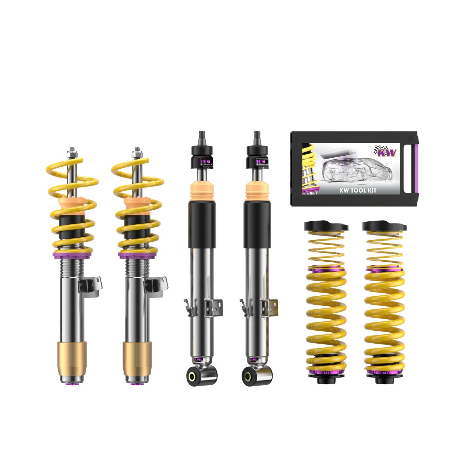 KW V3 inox – BMW M2 G87 / M3 G80 / M4 G82