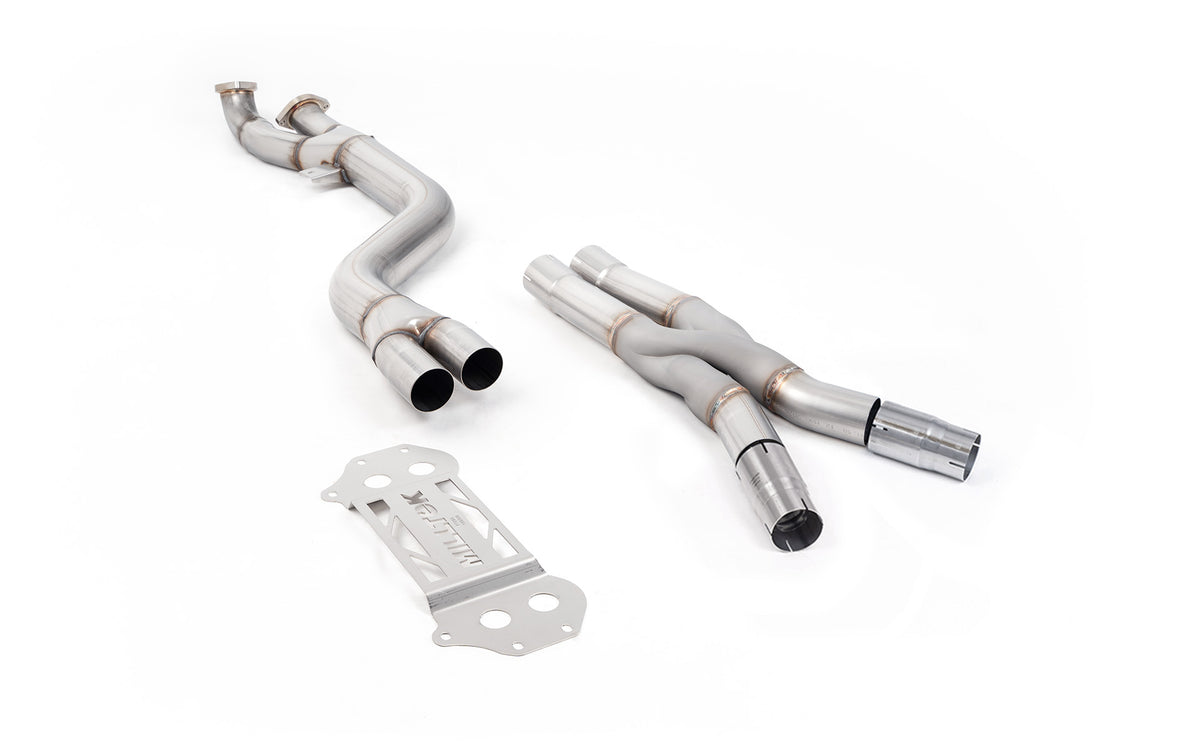 Kit Milltek Z-Pipe et single midpipe BMW M2 G87 – raccordement OEM