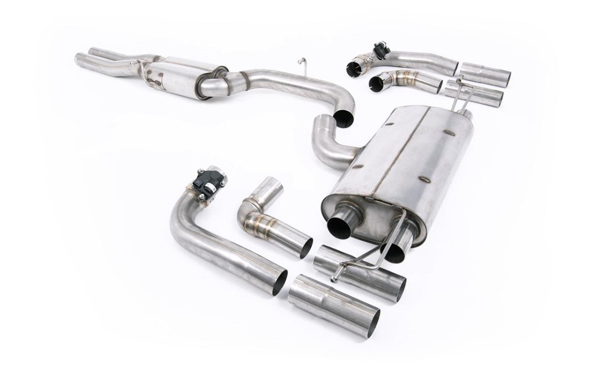 Ligne d’échappement Milltek SSXAU966 résonnée 80 mm pour Audi RS3 8Y berline