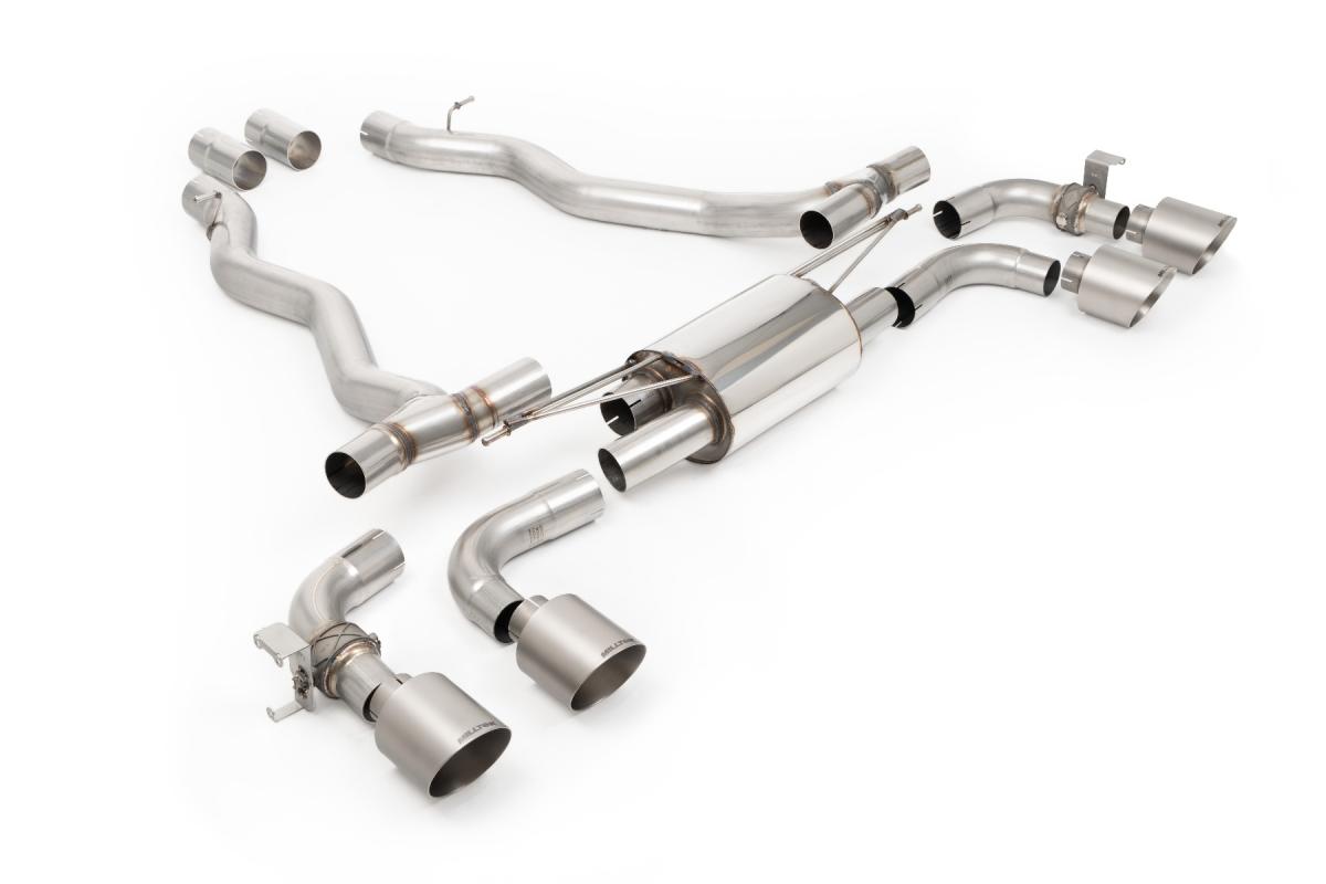 Échappement axle-back Milltek SSXBM1404 pour BMW M5 G90 et G99