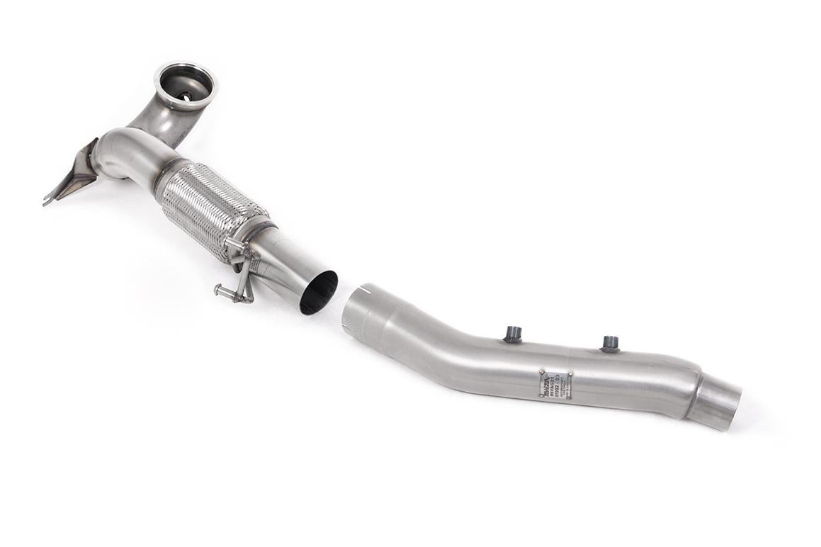 Downpipe décatalysée Milltek SSXVW666 94 mm pour Golf 8 GTI et Clubsport