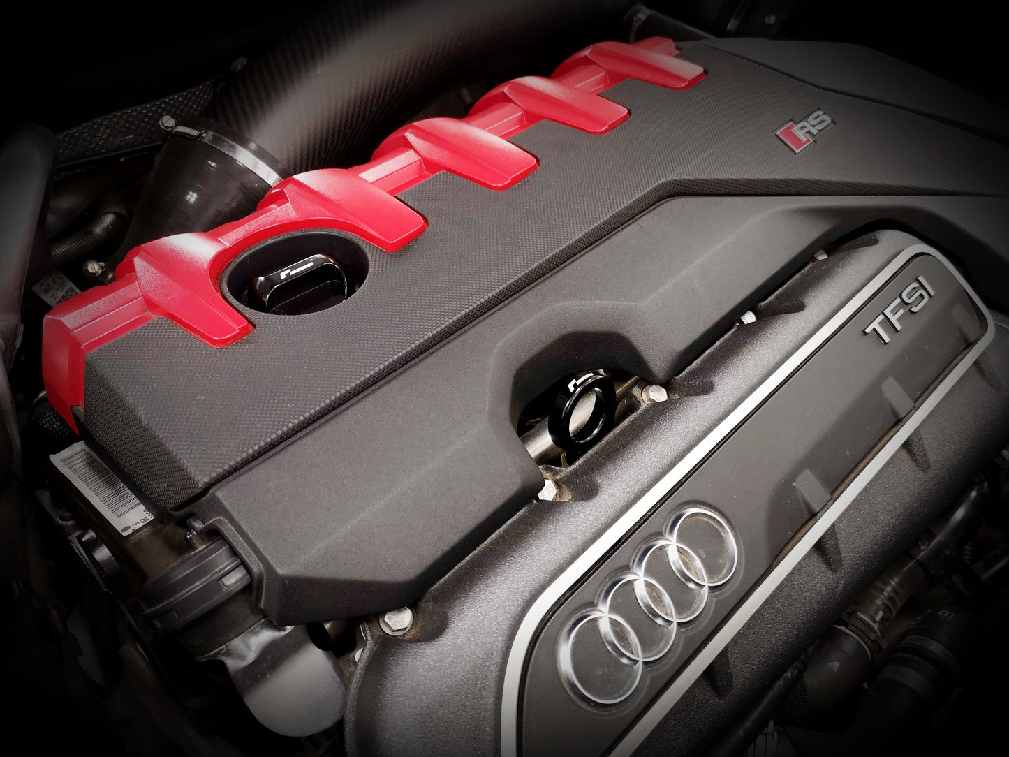 Détail de la jauge à huile RacingLine VWR190006 et VWR190009