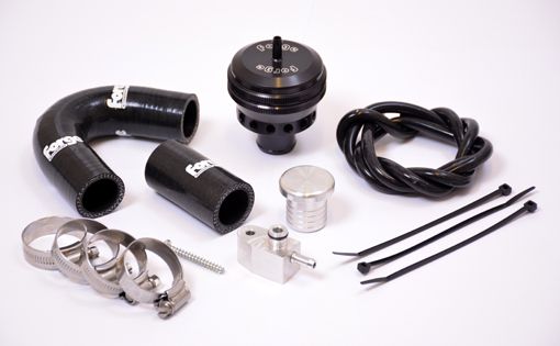 Forge Motorsport – Dump valve ouverte Renault Clio IV RS 200/220 – Noir