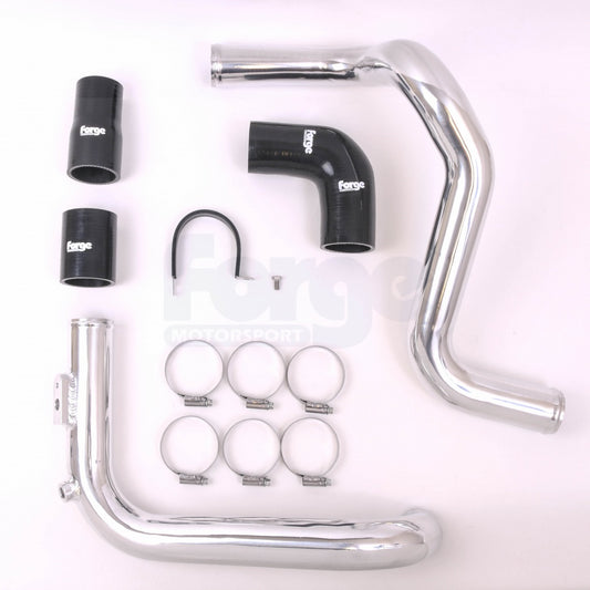 Forge Motorsport – Tubes de suralimentation aluminium 51 mm Renault Mégane II RS 225/230 – Noir