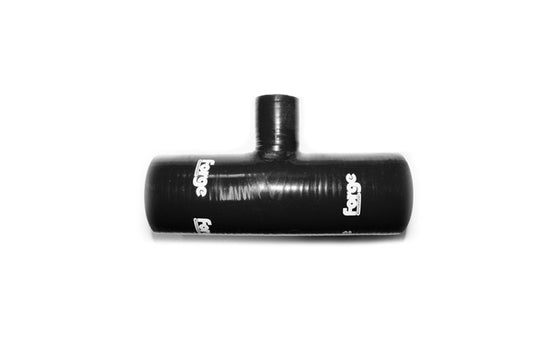 Forge Motorsport – Durite avec piquage de dump valve 25 mm Renault Mégane II RS 225/230 – Noir, Sans colliers