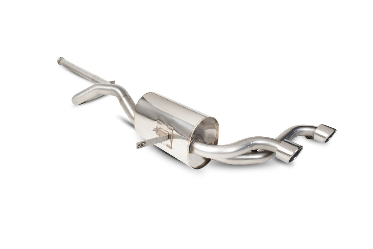 Scorpion – Catback inox 63 mm Renault Mégane II RS 225/230 – Sans résonateur