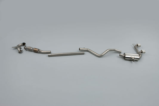 Milltek SSXRN403 – Ligne turbo-back avec catalyseur sport Renault Mégane II RS 225 / R26 et R26R 230 (2004–2009)