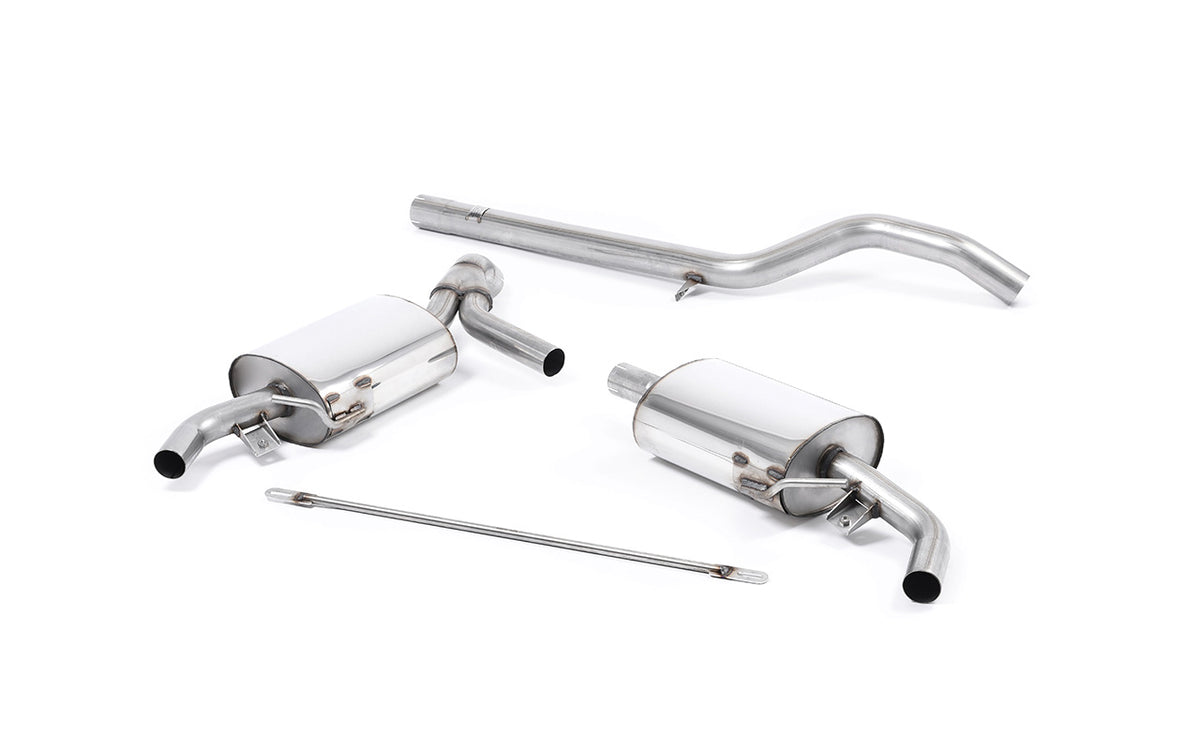Milltek SSXRN408 – Catback non résonné Renault Clio III RS 200, Cup inclus (2009–2012)