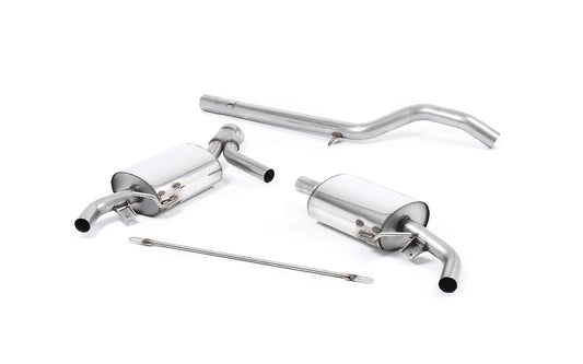 Milltek SSXRN408 – Catback non résonné Renault Clio III RS 200, Cup inclus (2009–2012)