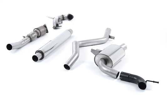 Milltek SSXRN417 – Turbo-back résonné avec catalyseur sport Renault Mégane III RS 250 / 265, Cup, Trophy et Trophy-R (2010–2017)